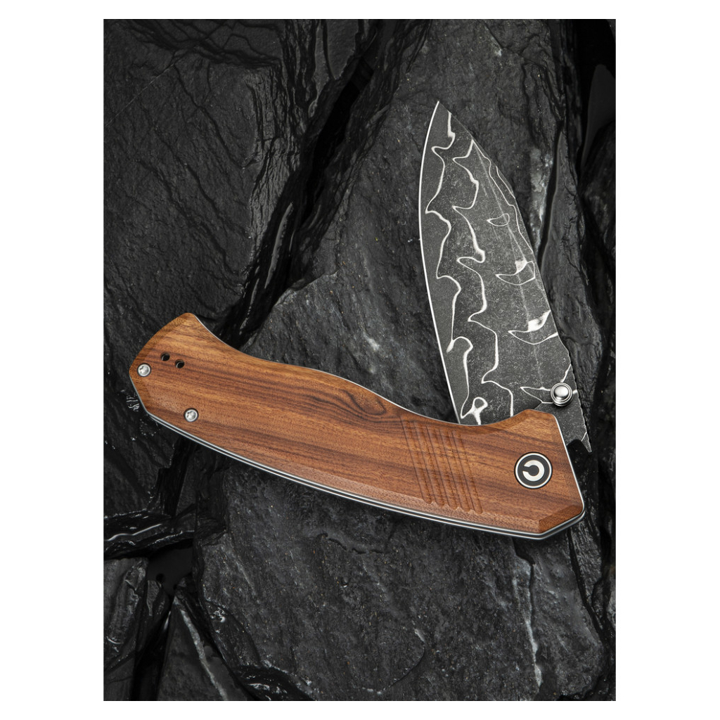 Ніж Civivi Placoid, Wood, Damascus (C23079-DS1) - зображення 11
