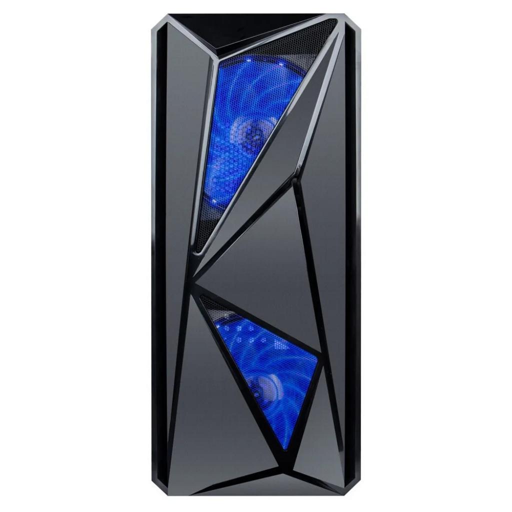 Корпус 1stPlayer F4-3A1-15LED BLUE - зображення 2