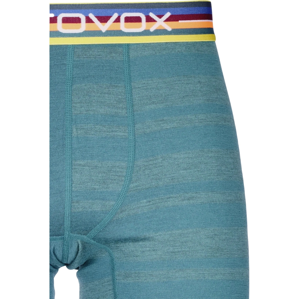 Термоштани Ortovox 185 Rock'n'Wool Short Pants Mns pacific green - M - бірюзовий (025.001.0164) - зображення 2