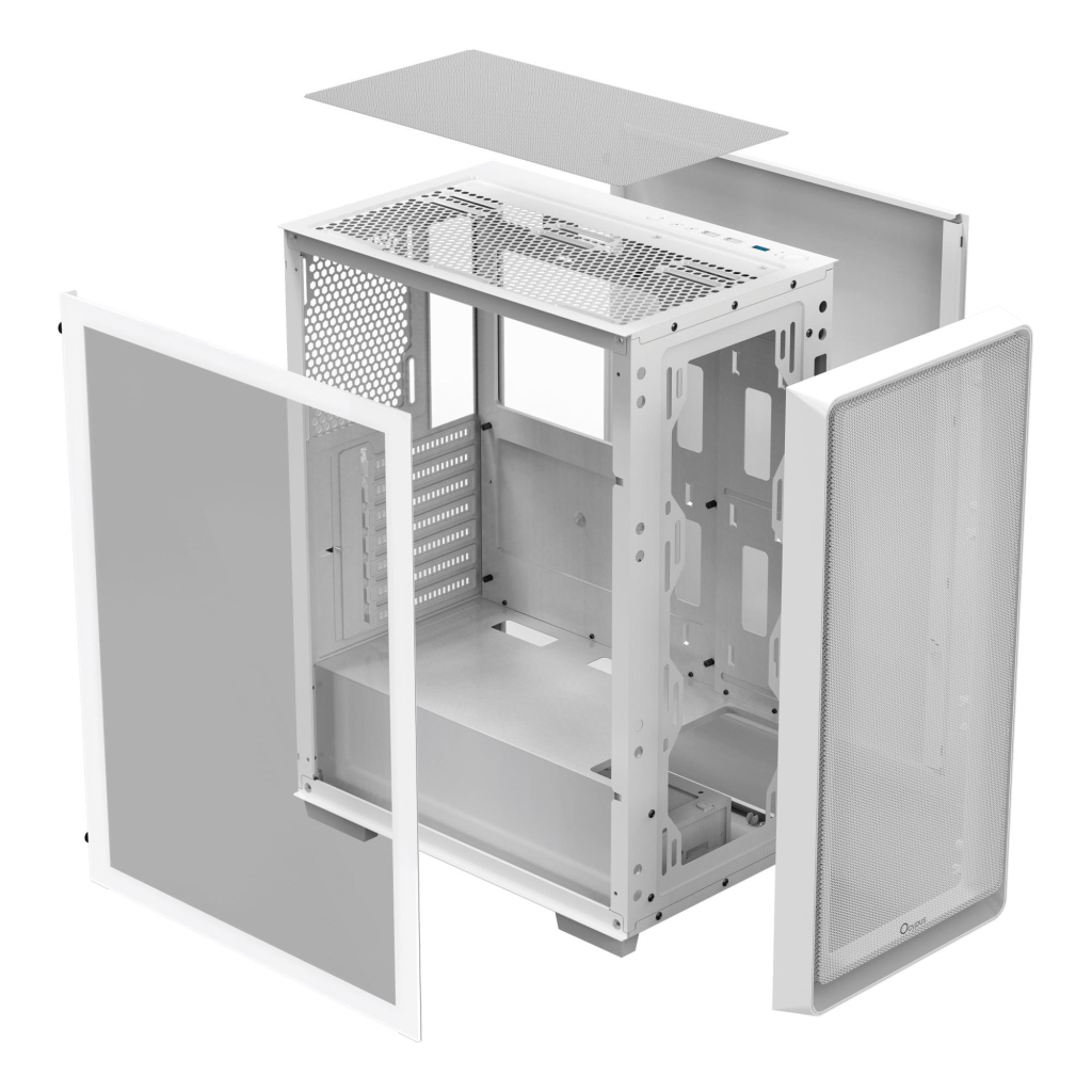 Корпус для ПК OCYPUS GAMMA C60 WH (GAMMA-C60-WHG000XX-GL) - зображення 8