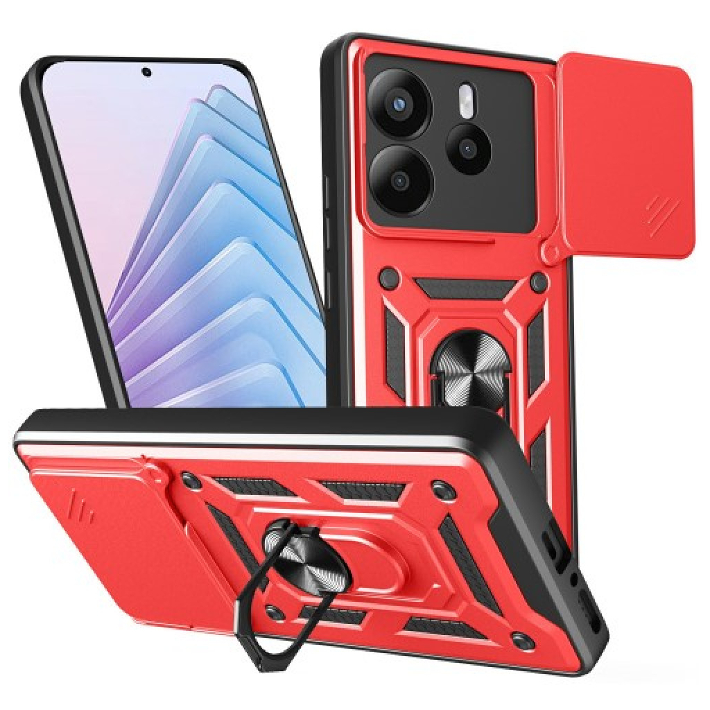 Чохол до мобільного телефона BeCover Military Xiaomi Redmi Note 14 5G Red (713094) - зображення 5