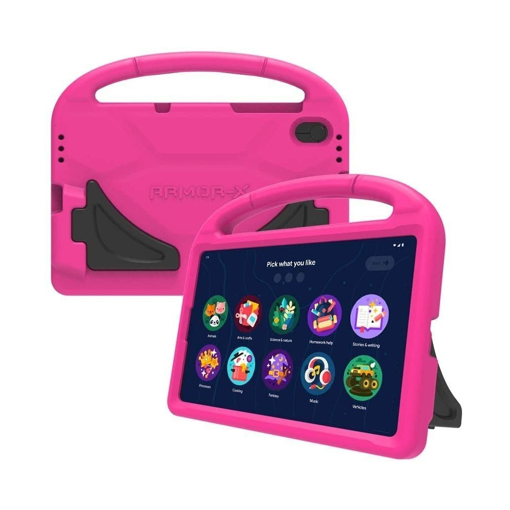 Чохол до планшета Lenovo M10HD 2nd Kids Bumper Red (ZG38C03435) - зображення 1