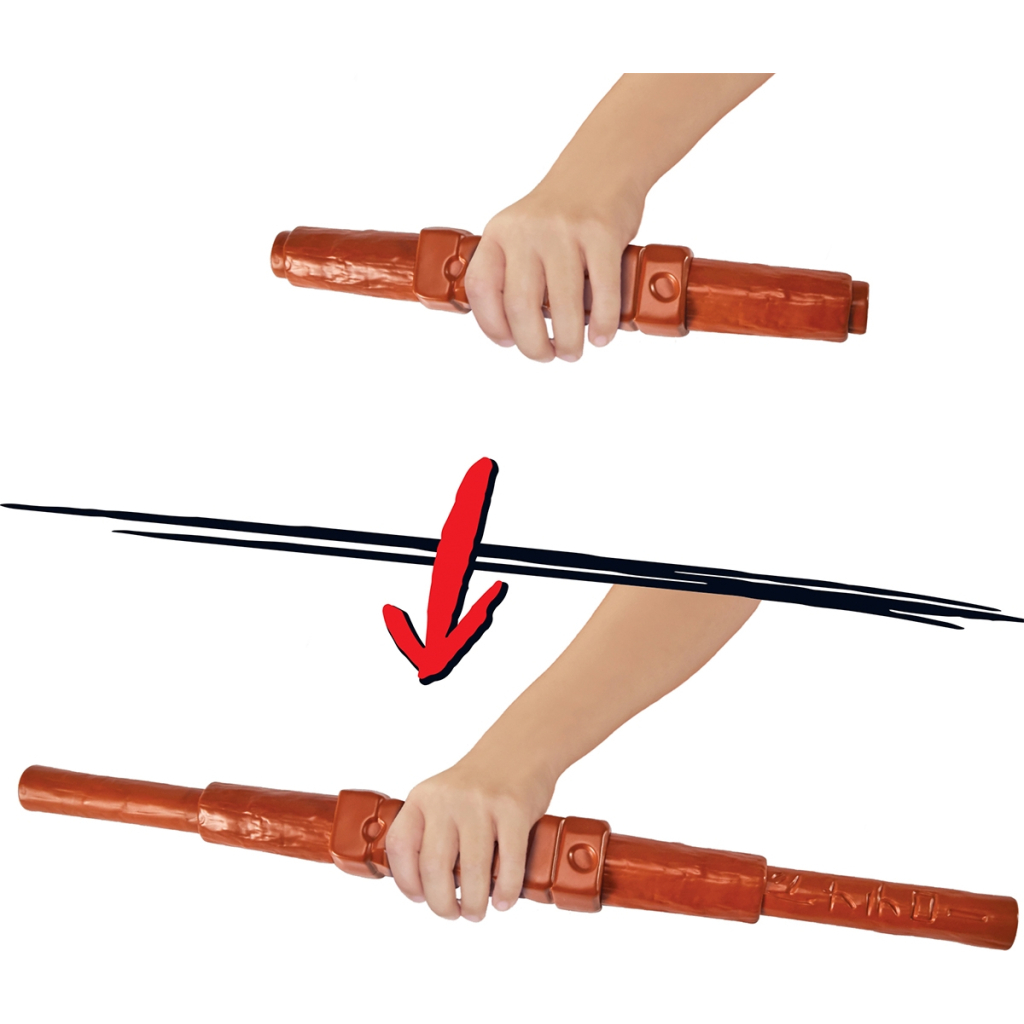 Іграшкова зброя TMNT Мovie III - Жердина бо (83522) - зображення 2