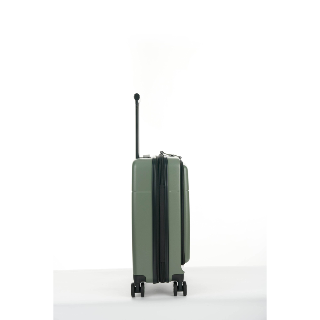 Валіза Bagland маленька 40 л хакі (1140721770) - зображення 4