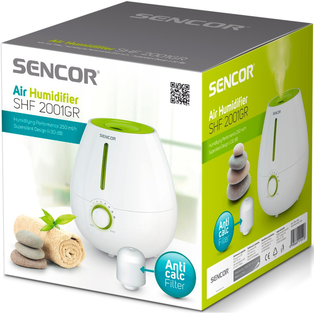 Зволожувач повітря Sencor SHF 2001 GR (SHF2001GR) - зображення 2