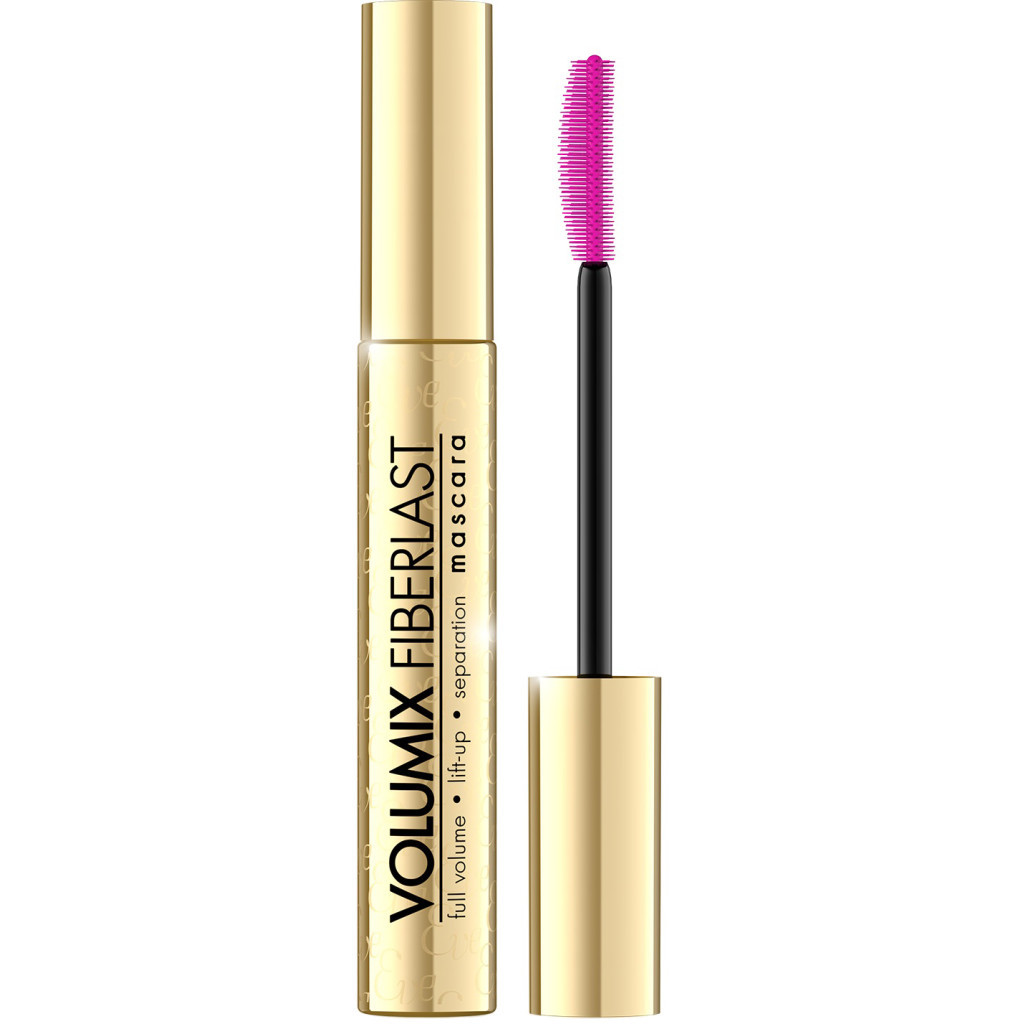 Туш для вій Eveline Cosmetics Volumix Fiberlast Чорна 11 мл (5907609325532) - зображення 1