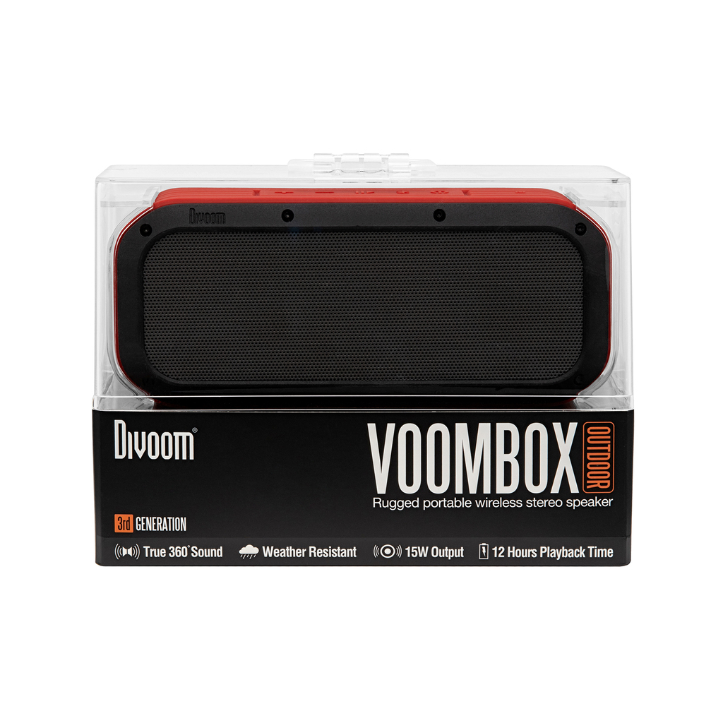 Акустична система Divoom Voombox-outdoor (3gen) Red (2000029484018) - зображення 8