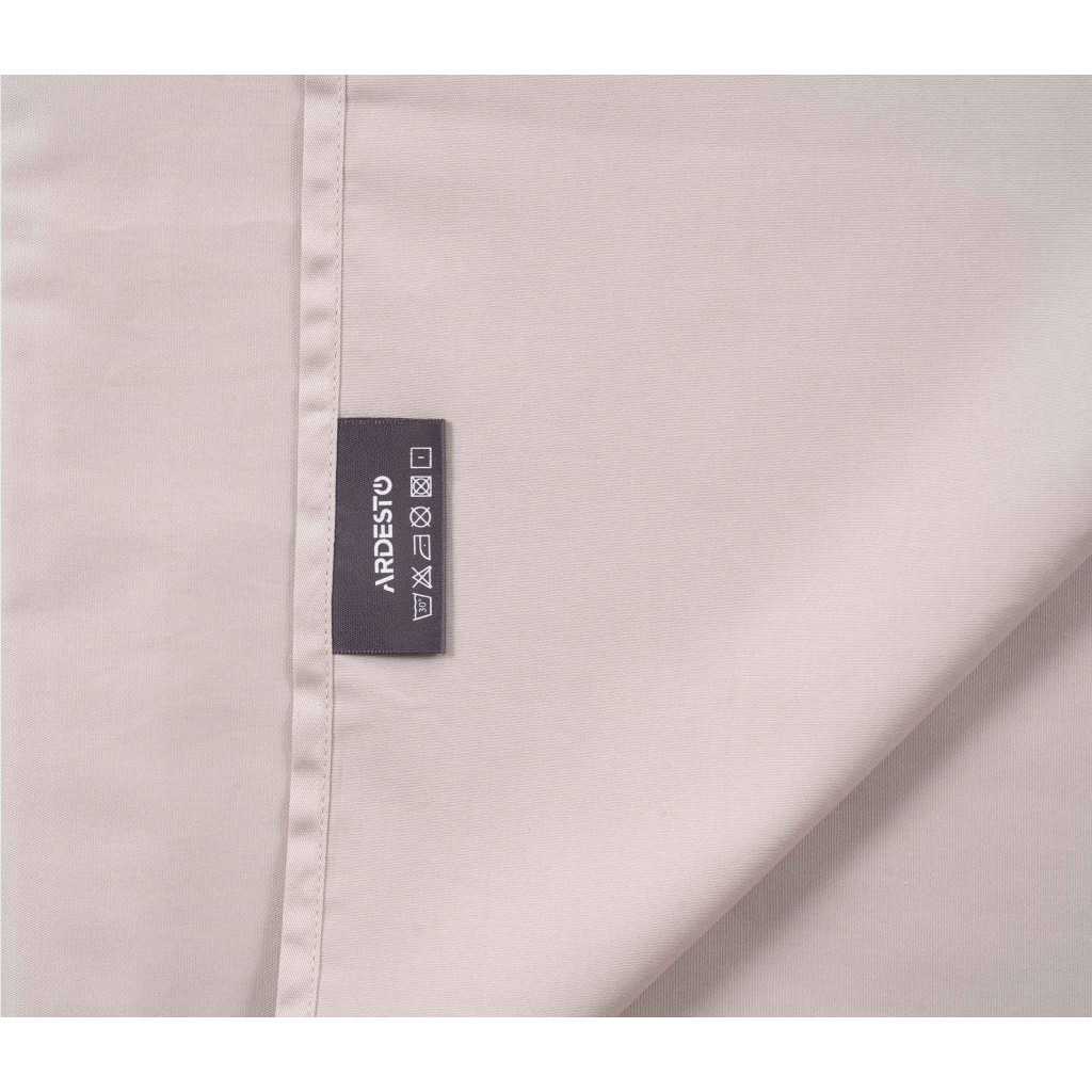 Простирадло Ardesto Mix&Match сатин 240х260 см айворі (ART2426FSC) - зображення 3