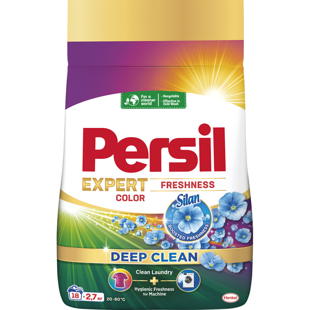 Пральний порошок Persil Expert Deep Clean Автомат Color Свіжість від Silan 2.7 кг (9000101806335) - зображення 1