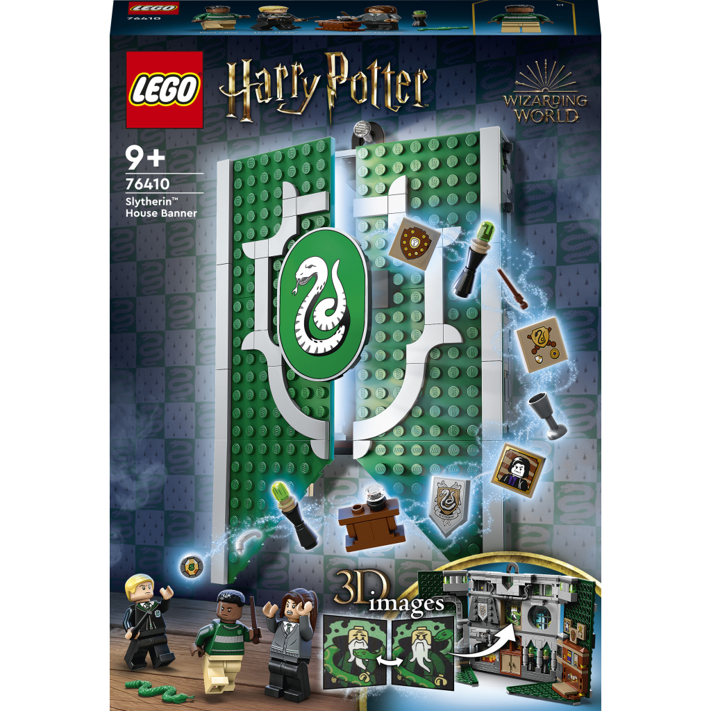 Конструктор LEGO Harry Potter Прапор гуртожитку Слізерин 349 деталей (76410) - зображення 1