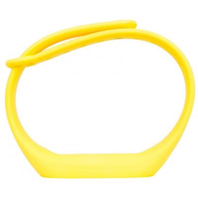 Ремінець до фітнес браслета Xiaomi Mi Band 2 Yellow (48091) - зображення 4