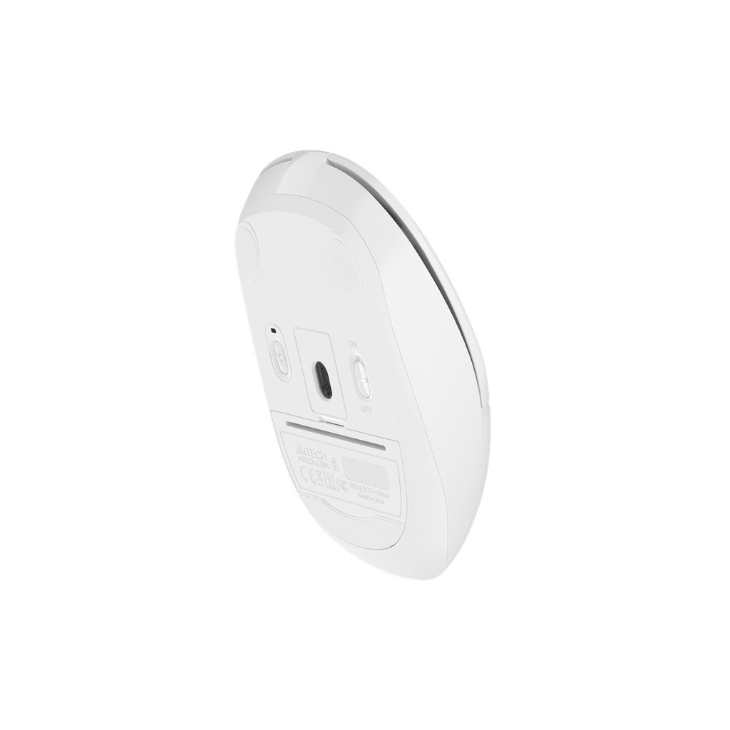 Мишка A4Tech FB12S Wireless/Bluetooth White (4711421967877) - зображення 9