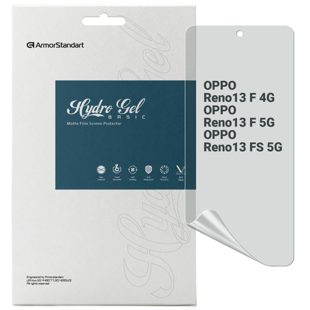 Плівка захисна Armorstandart Matte OPPO Reno13 F 4G / Reno13 F 5G / Reno13 FS 5G (ARM82918) - зображення 1