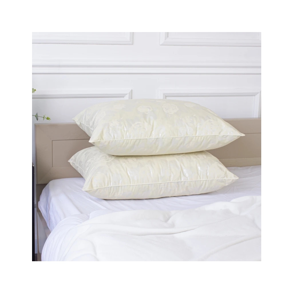 Подушка MirSon пухова 15% пух №2765 Extra пружна 40х40 см (2200005193044) - зображення 4