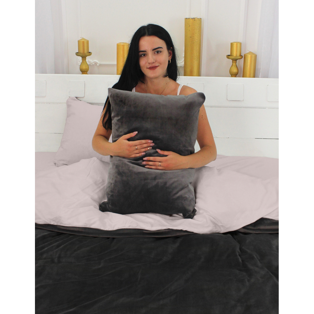 Постільна білизна MirSon Велюр Winter Terry 28-0033 Pulmonaria Сімейна (2200004021683) - изображение 4