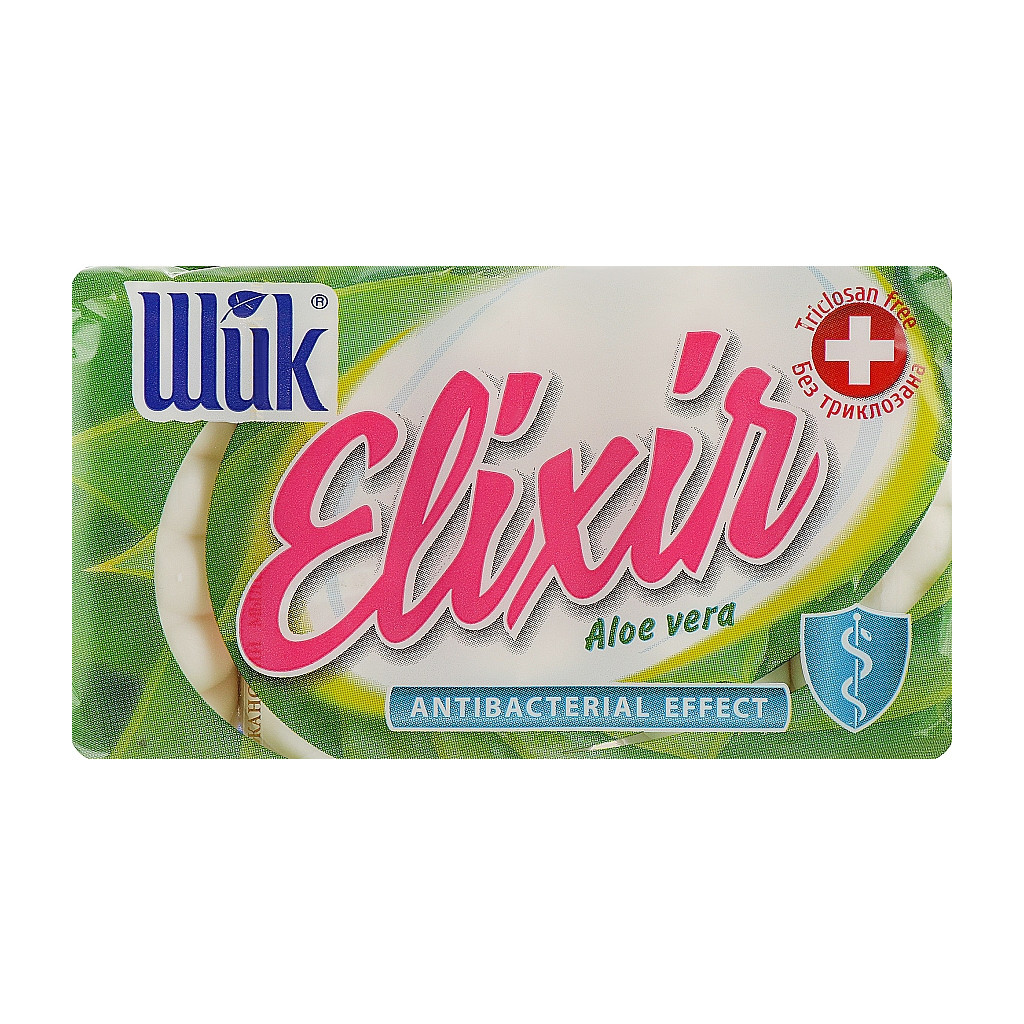 Тверде мило Shik Elixir Aloe Vera Антибактеріальне 5 х 70 г (4820023366022) - зображення 1