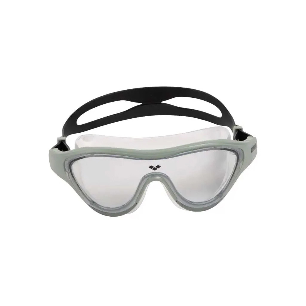 Окуляри для плавання Arena The One Mask 003148-106 сірий, чорний Уні OSFM (3468336834497) - зображення 2