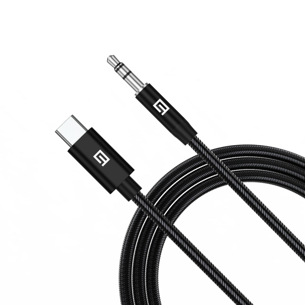 Кабель мультимедійний USB-C to 3.5mm M 1.0m black Armorstandart (ARM76888) - зображення 2