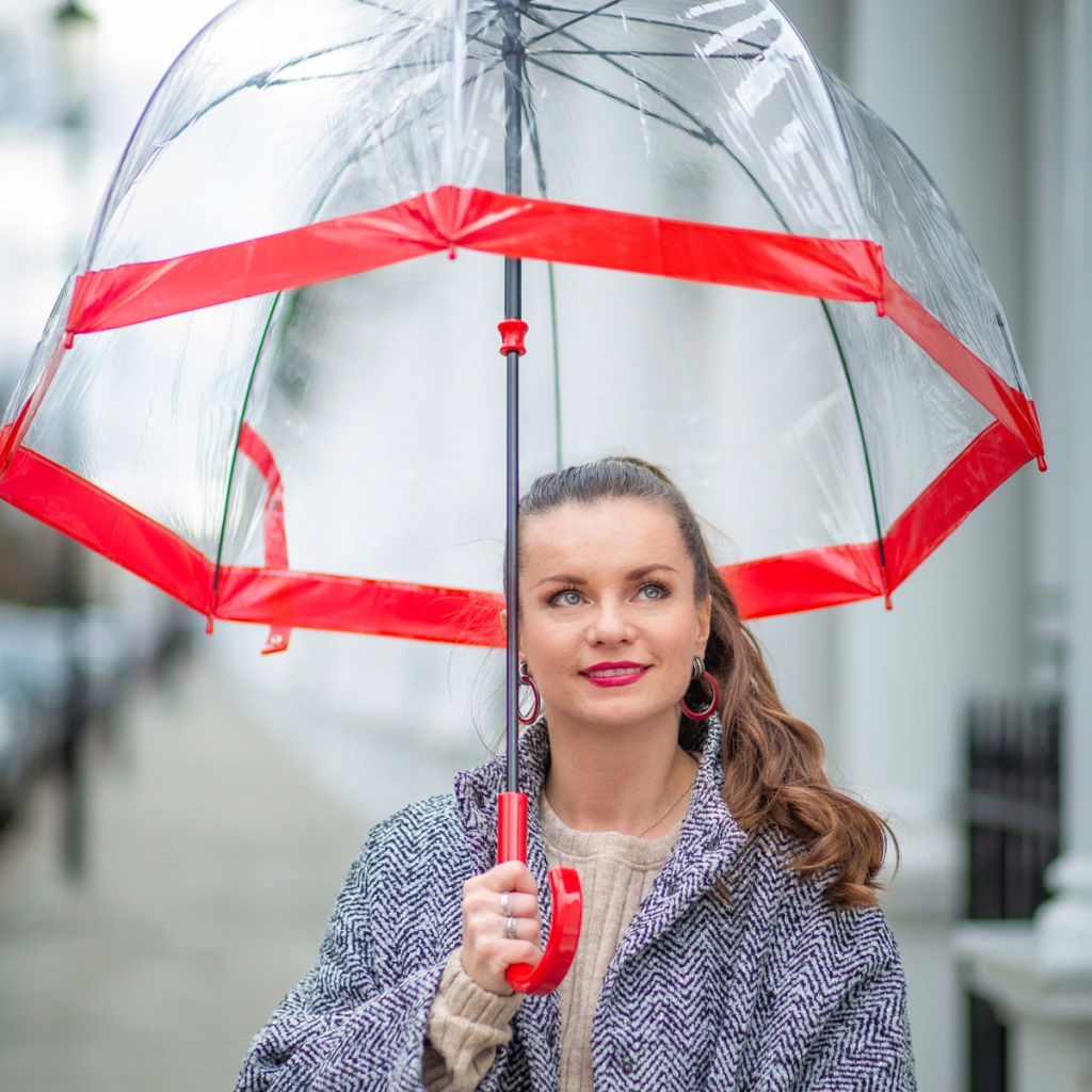 Парасоля Fulton Birdcage-1 L041 Red (L041-020517) - зображення 2