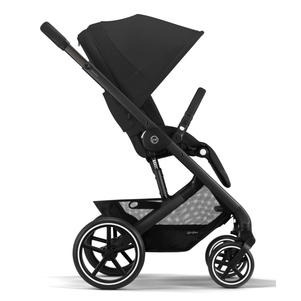 Коляска Cybex Balios S Lux BLK Moon Black (з бампером) (522002533) - зображення 4
