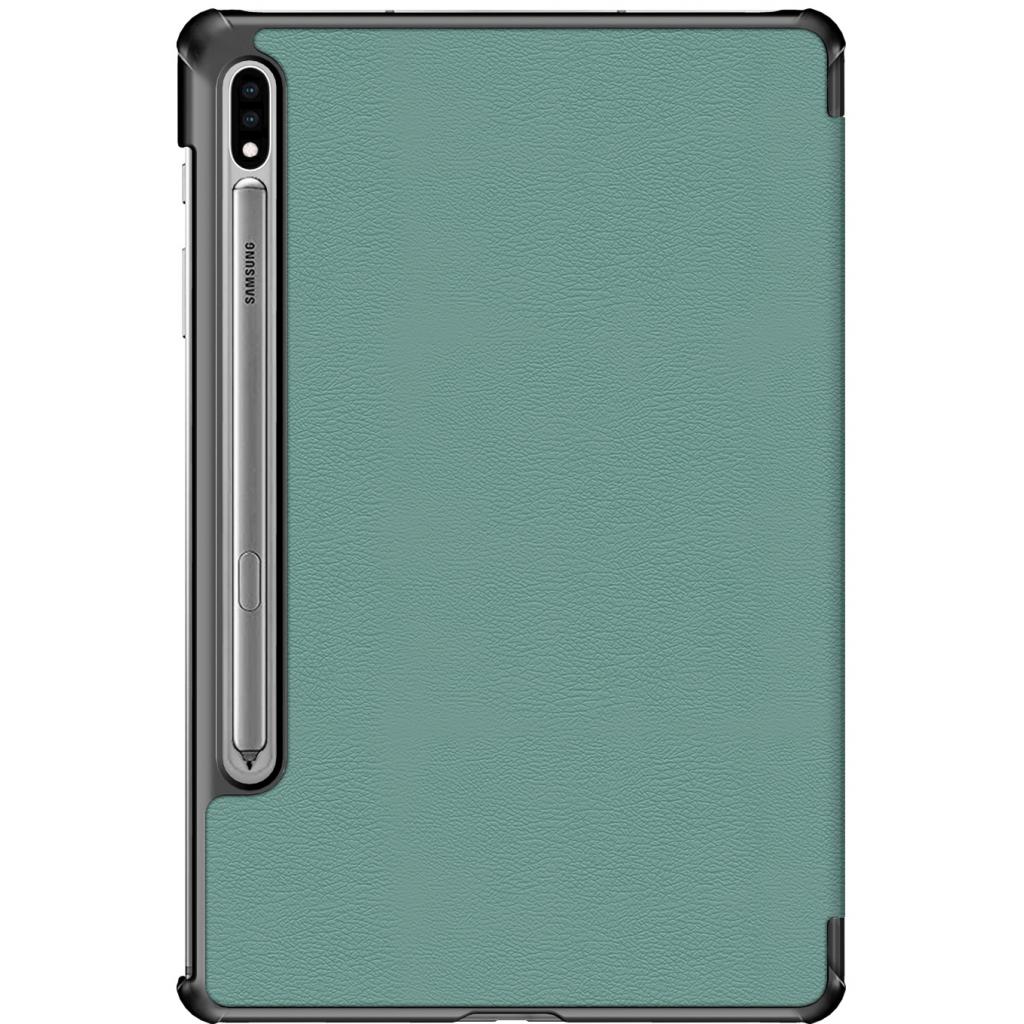 Чохол до планшета BeCover Smart Case Samsung Galaxy Tab S7 (SM-T875)/S8 (SM-X700/SM-X706) Dark Green (705222) - зображення 2