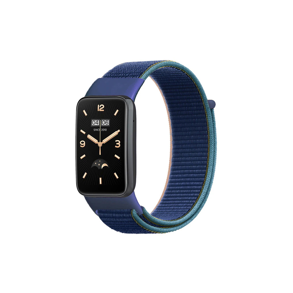 Ремінець до фітнес браслета Armorstandart нейлоновий для Xiaomi Smart Band 7 Pro Dark Navy (ARM66806) - зображення 1