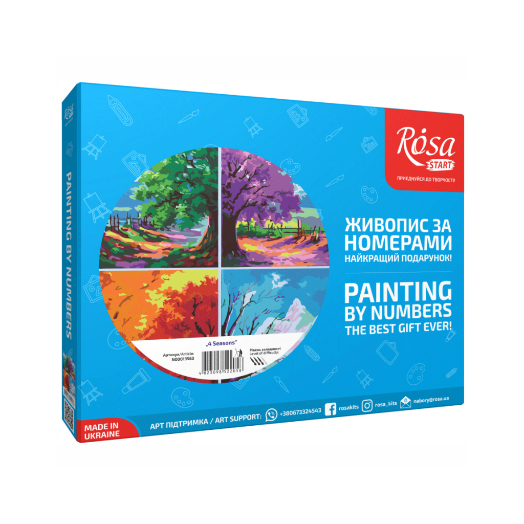 Картина по номерам Rosa Start 4 Seasons 35х45 см (4823098535850) - зображення 2