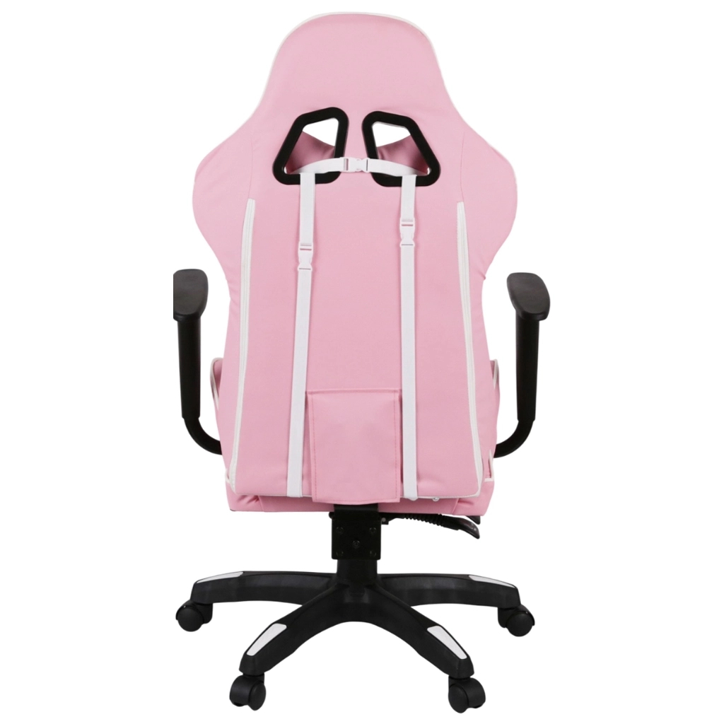Крісло ігрове Аклас Стрік Light ANF Рожевий (PU-рожевий/білий) (00160345) - зображення 5