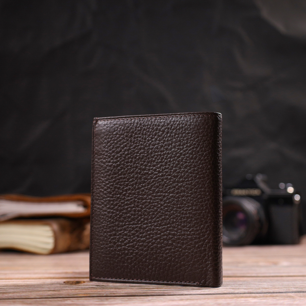 Гаманець Canpellini З натуральної шкіри Коричневий (21873) - зображення 9