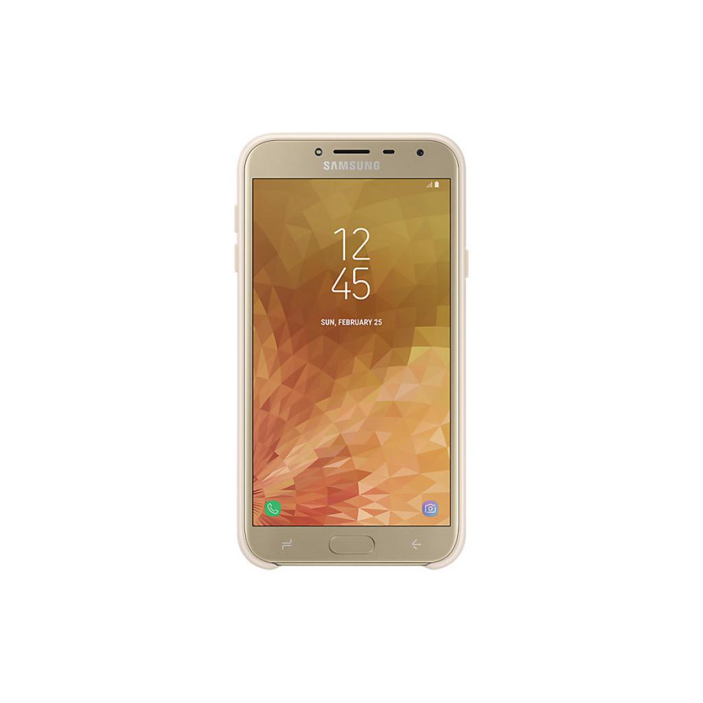 Чохол до мобільного телефона Samsung Galaxy J4 (J400) Dual Layer Cover Gold (EF-PJ400CFEGRU) - зображення 9