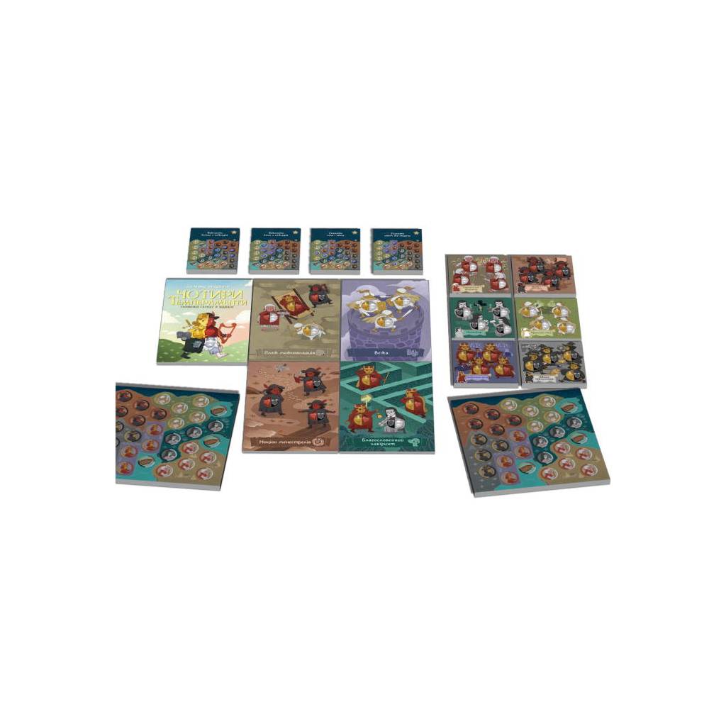 Настільна гра Games 7 Days Чотири темпераменти. Делюкс видання (Four Humours) (укр.) (CHT001UA) - изображение 3