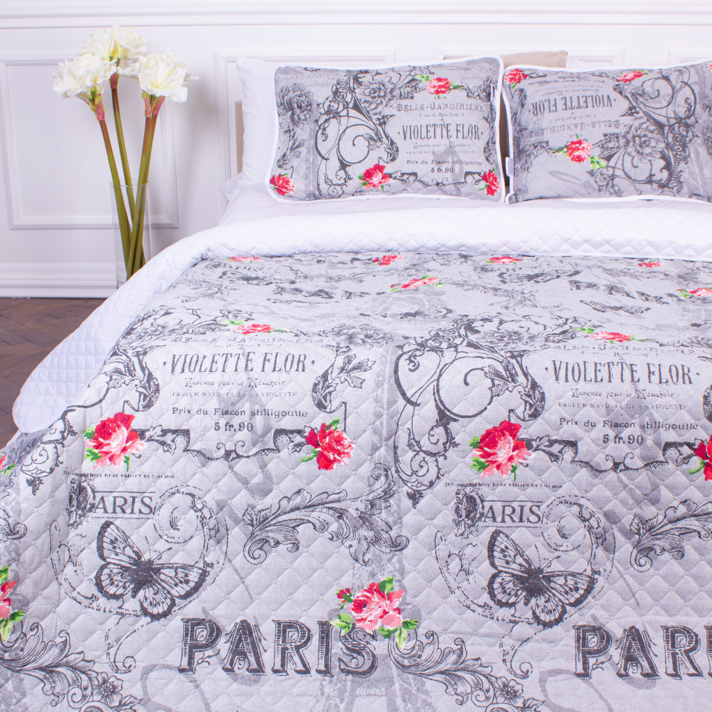 Покривало MirSon набір Print Line №5951 Abbasanta 150х210 см + наволочка 50х70 см (2200006169475) - зображення 3