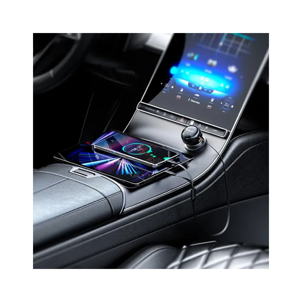 Зарядний пристрій Acefast 3xUSB 53W (2xUSB-C+USB-A) + cable USB-C 2in1 B13 (6974316282921) - зображення 6