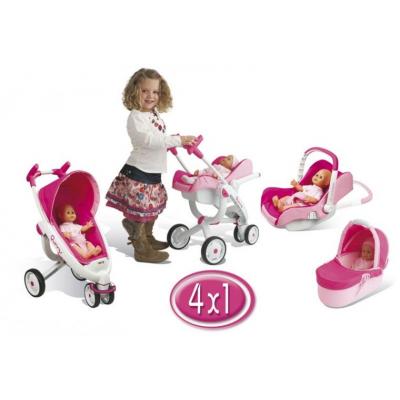 Коляска для ляльок Smoby Maxi-Cosi 4в1", трехколесная (550389) - зображення 1
