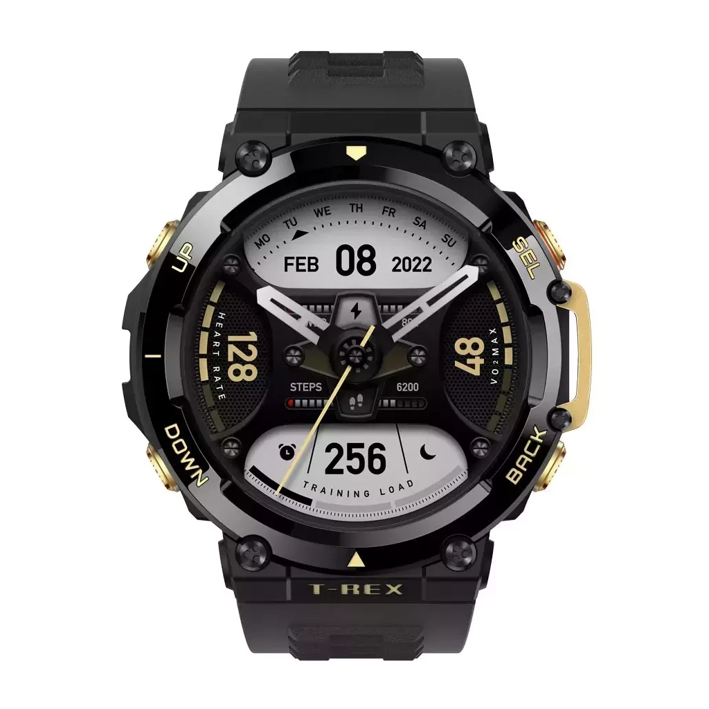 Смарт-годинник Amazfit T-REX 2 Astro Black Gold (955552) - зображення 2