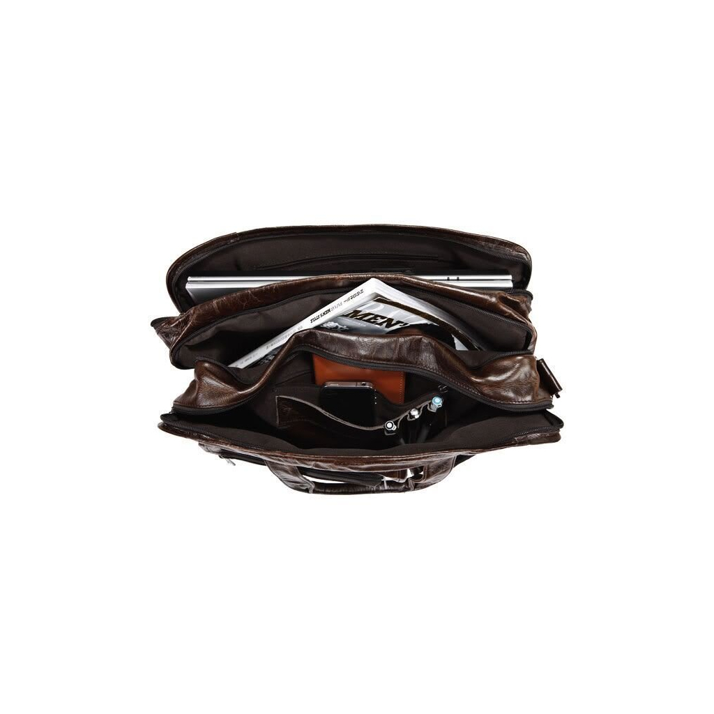 Сумка Vintage Коричнева (14056) - зображення 9