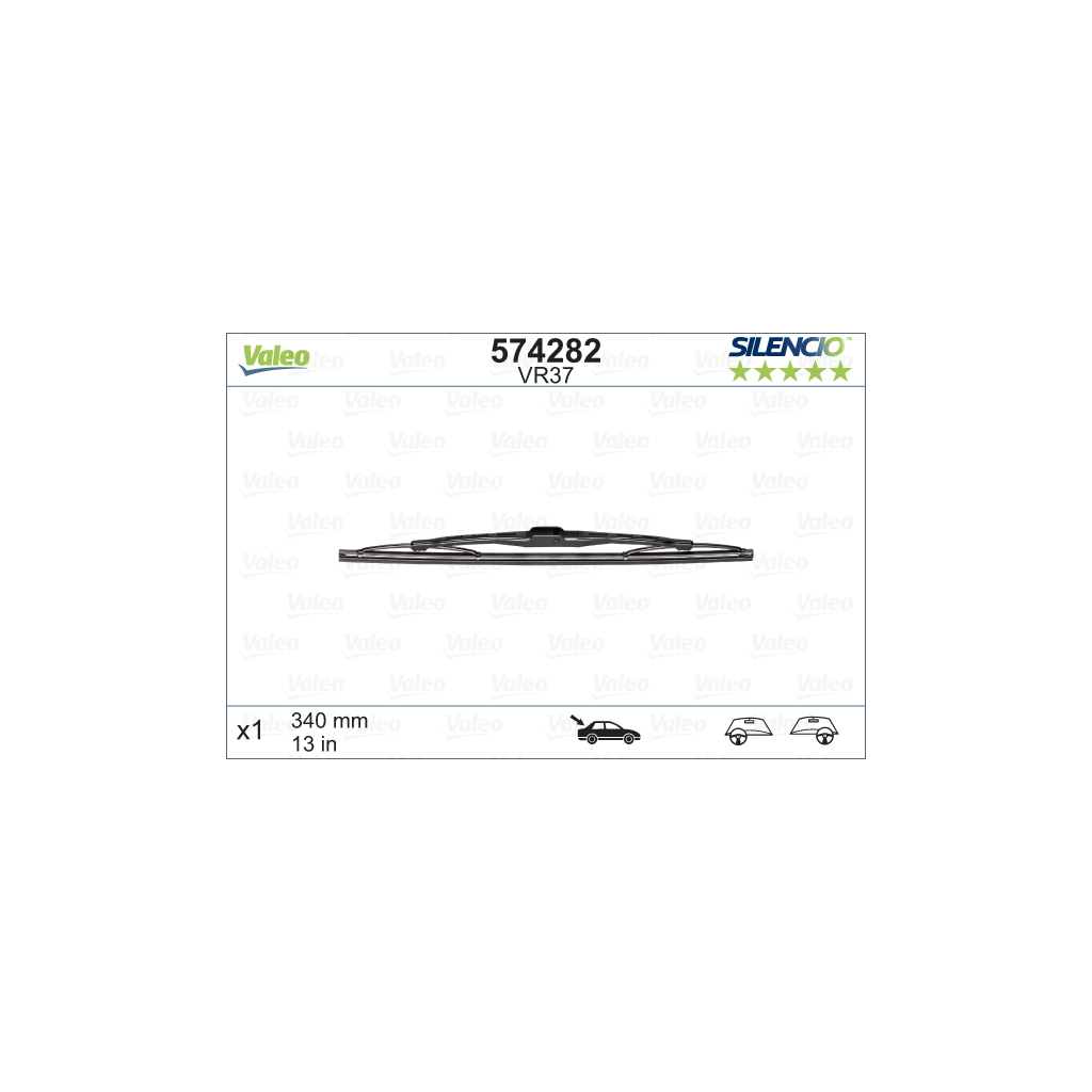 Щітка склоочисника Valeo 574282 - зображення 1