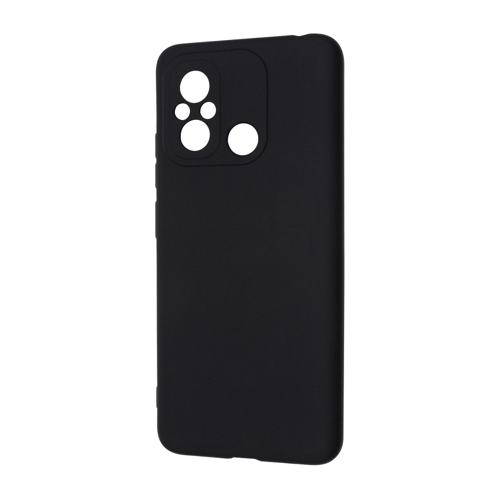 Чохол до мобільного телефона Armorstandart Matte Slim Fit Xiaomi Redmi 12С Camera cover Black (ARM69897) - зображення 1