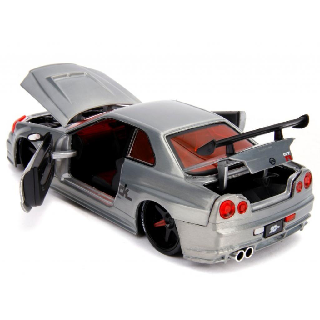 Машина Jada металева 2002 Ніссан Скайлайн GTR R34 (253745019) - зображення 7