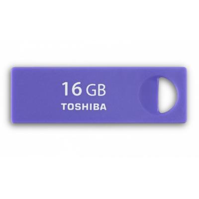 USB флеш накопичувач Toshiba 16GB Enshu PurpleBlue USB 2.0 (THNU16ENSPURP(BL5/THNU16ENSPUR(6) - зображення 1