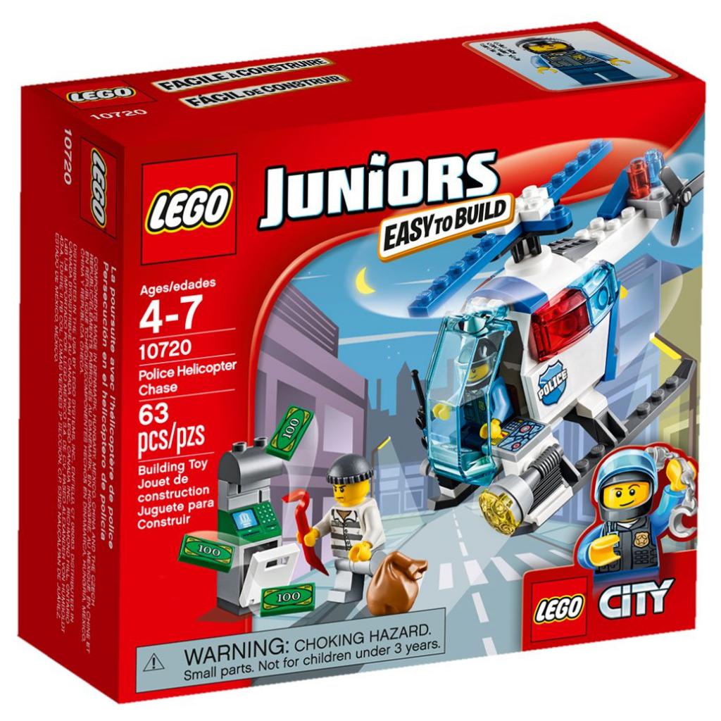 Конструктор LEGO Juniors Погоня на поліцейському гелікоптері (10720) - зображення 1