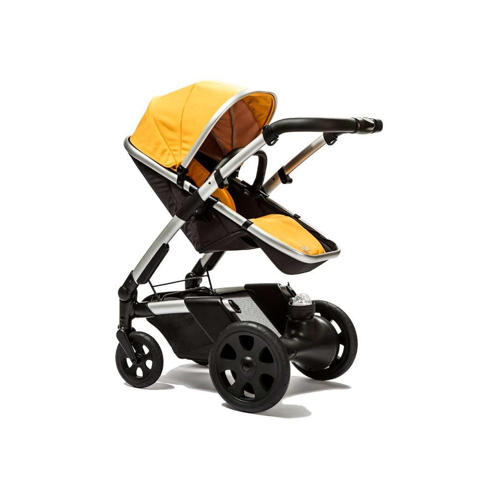 Коляска HeeTee 2 в 1 MAYFAIR Black/Mustard (MF1.N.2P.BMT) - зображення 3