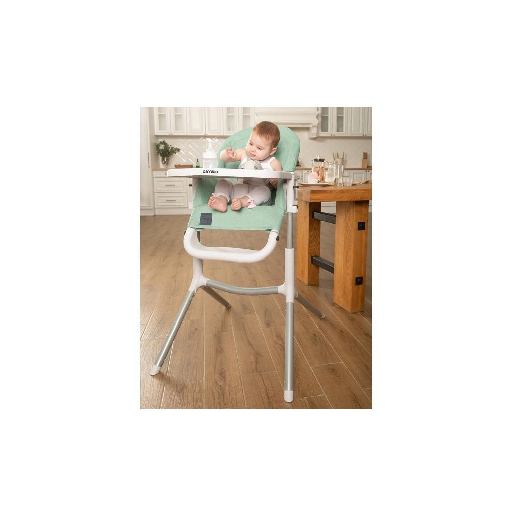 Стілець для годування Carrello Indigo CRL-8402 ash green - зображення 4