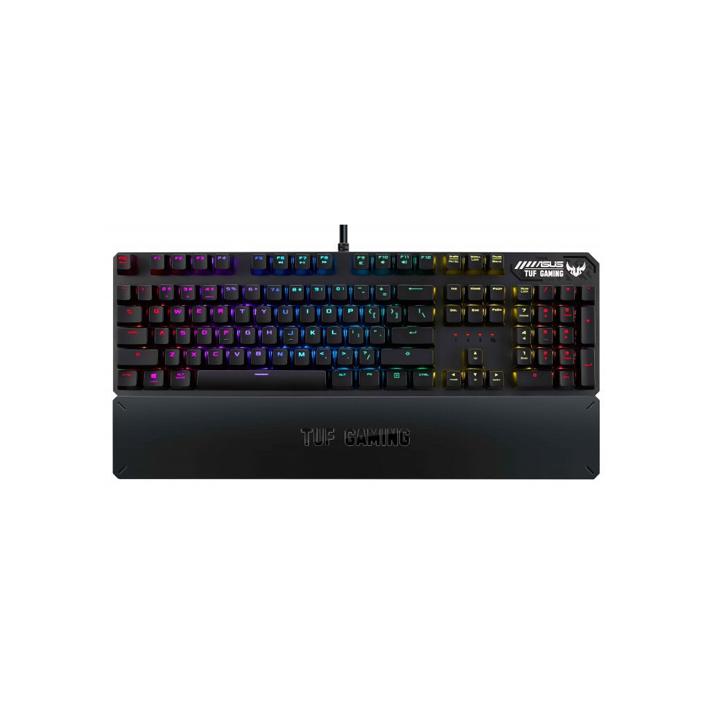 Клавіатура ASUS TUF Gaming K3 Kailh Brown Switches USB UA Black (90MP01Q1-BKMA00) - зображення 1