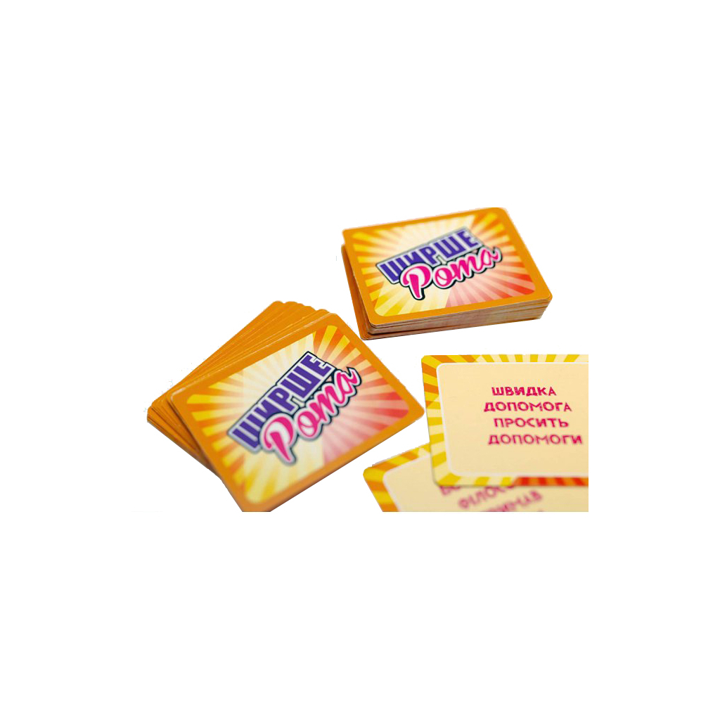 Настільна гра Fun Games Shop Ширше Рота: Доповнення до гри (Watch Ya'' Mouth: Expansion) (укр.) (FGS59) - зображення 4