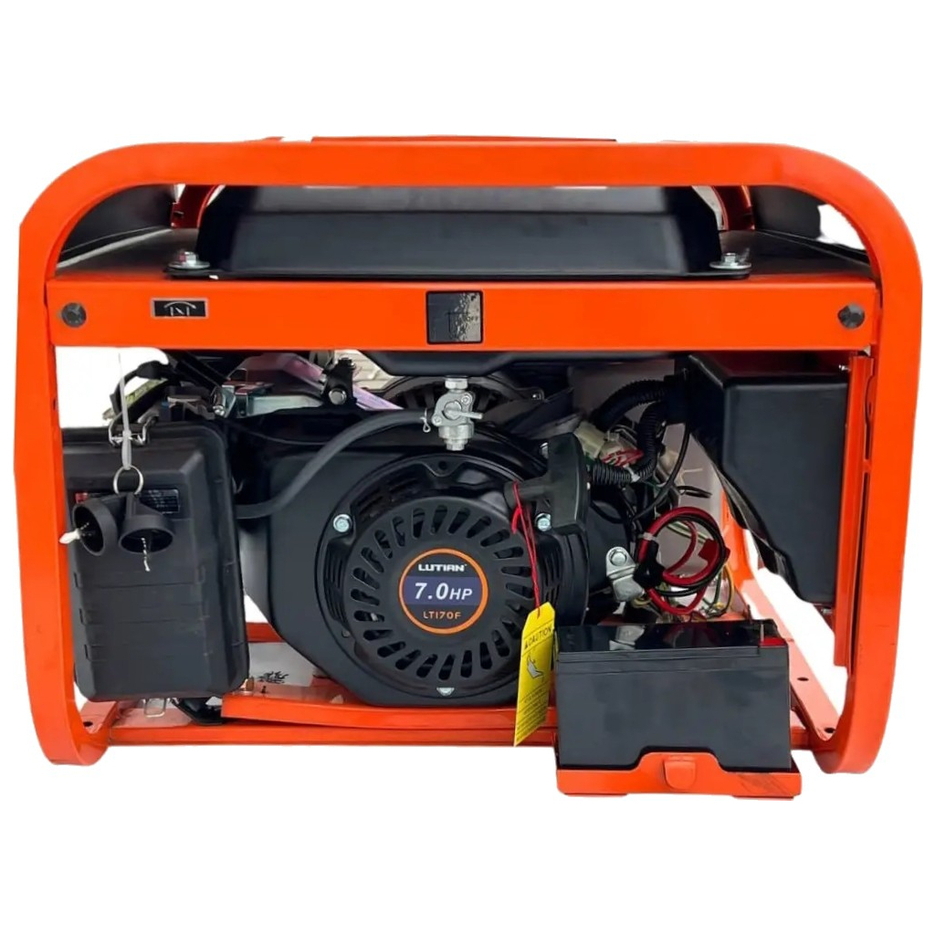 Генератор LUTIAN инверторный LT4500E, 3.5kW, 220V, 50Hz, обьем 15л, електостарт (LT4500EI) - зображення 5