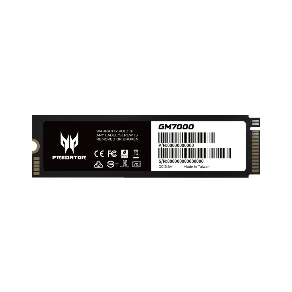 Накопичувач SSD M.2 2280 2TB GM7000 Acer Predator (BL.9BWWR.106) - зображення 1