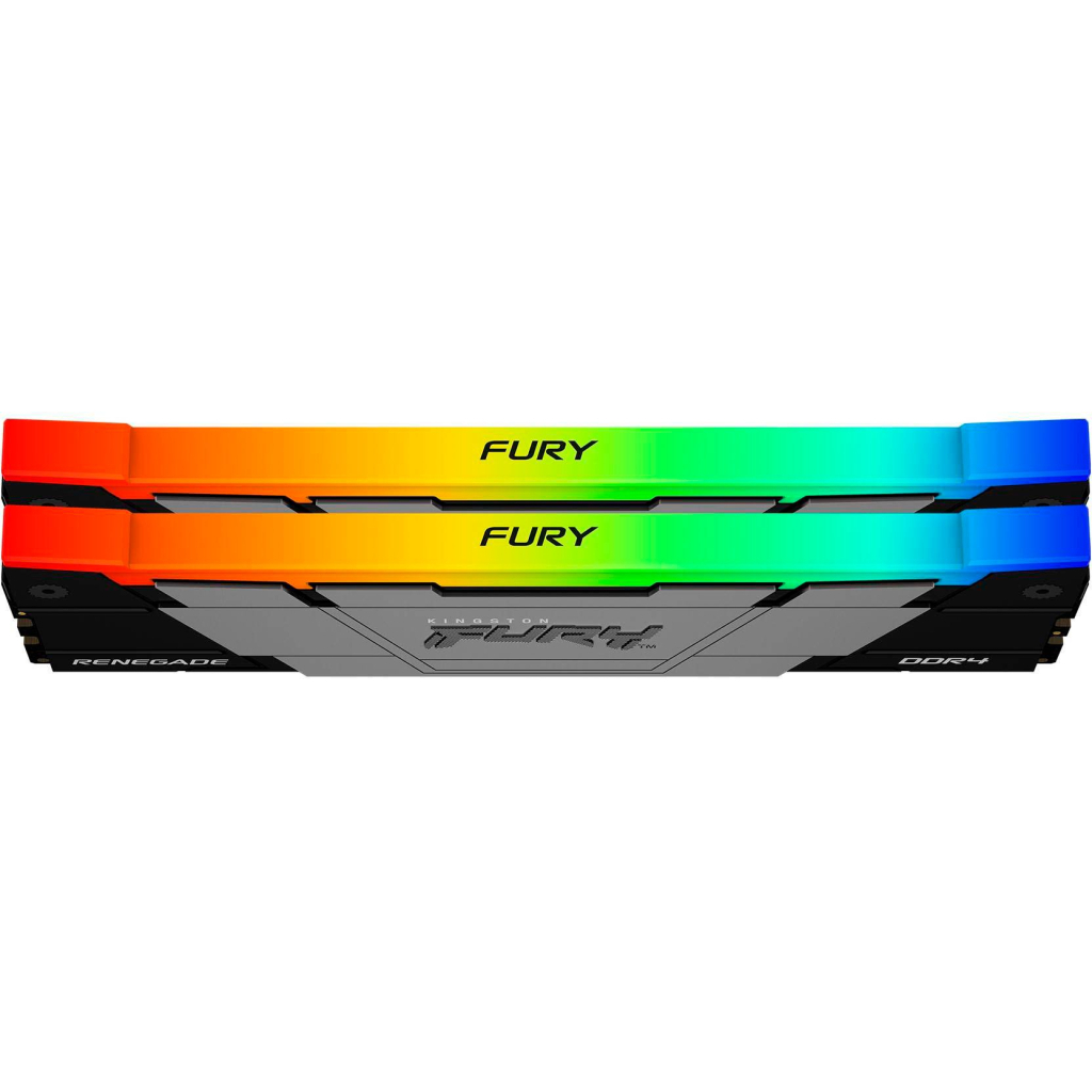 Модуль пам'яті для комп'ютера DDR4 32GB (2x16GB) 3600 MHz Fury Renegade RGB Kingston Fury (ex.HyperX) (KF436C16RB12AK2/32) - зображення 3