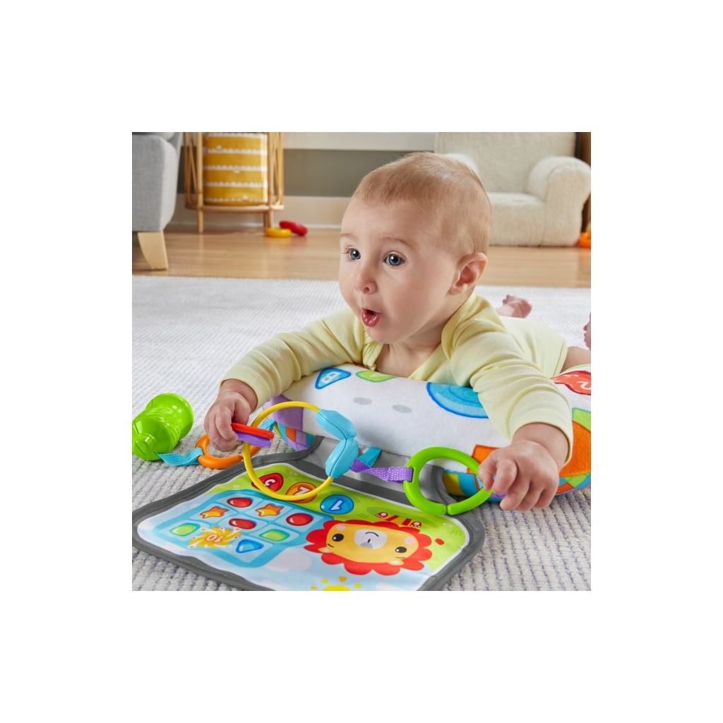 Дитячий килимок Fisher-Price Подушка для гри на животику Веселий джойстик (HGB89) - зображення 5