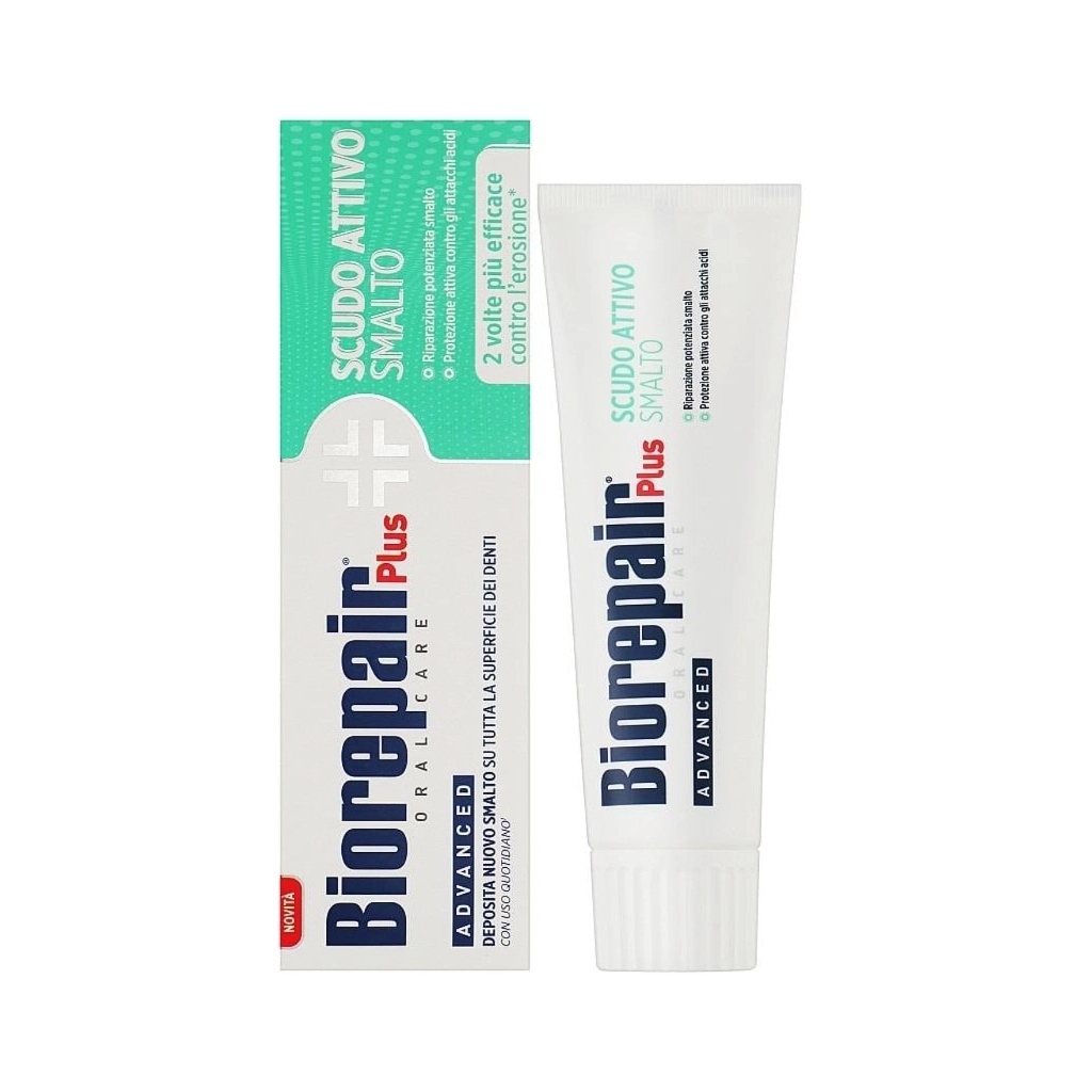 Зубна паста Biorepair Plus Екстра досконалий захист 75 мл (8017331091142) - зображення 1